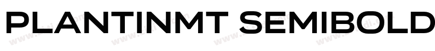 PlantinMT SemiBold字体转换